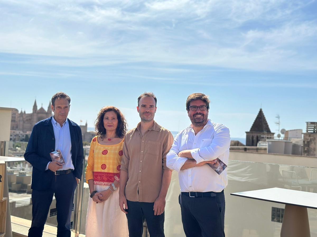 Pedro Vidal, Magdalena Brotons, Miguel Eek y Fernando Gómez de la Cuesta.