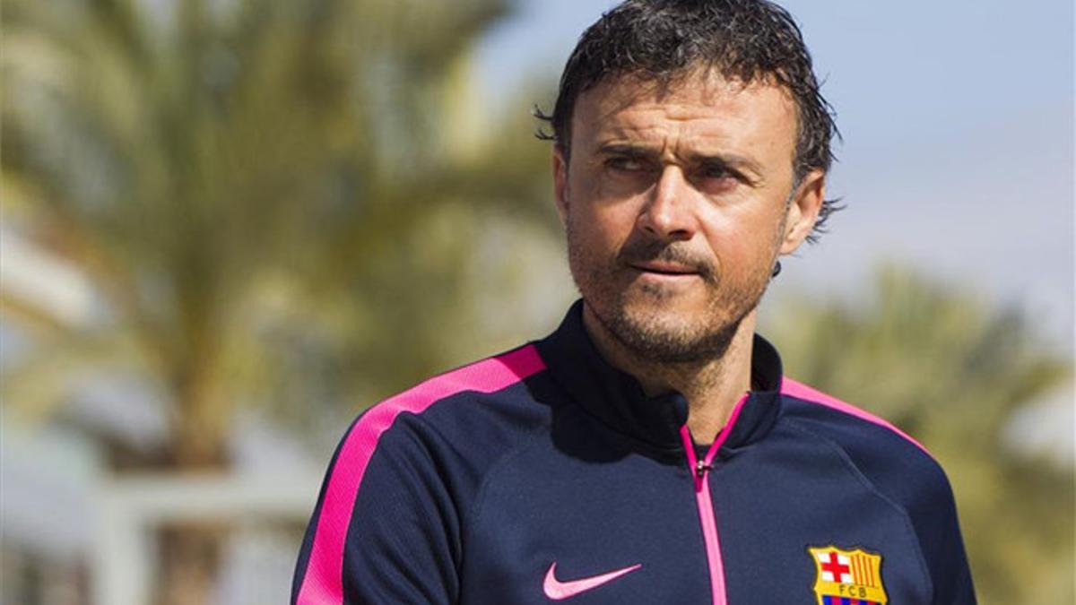 Luis Enrique ha pasado de estar en la cuerda floja a ser intocable