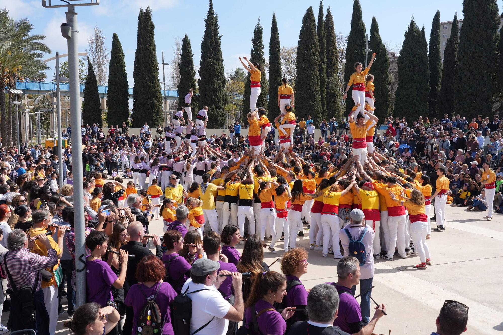 El VIII Encuentro de Muixerangues bate el récord de participación