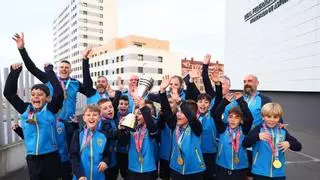 Asturias se proclama campeona de España sub-10 de fútbol sala después de una remontada para la historia