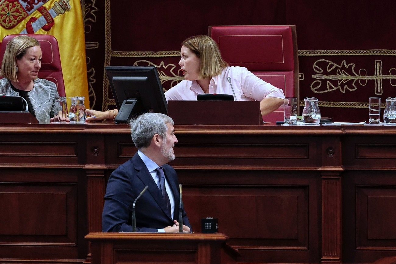 Segunda sesión del debate de investidura en el Parlamento de Canarias