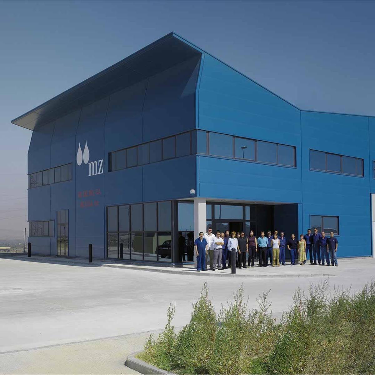 Las instalaciones de la empresa MZ del Río en el polígono Empresarium de Zaragoza.
