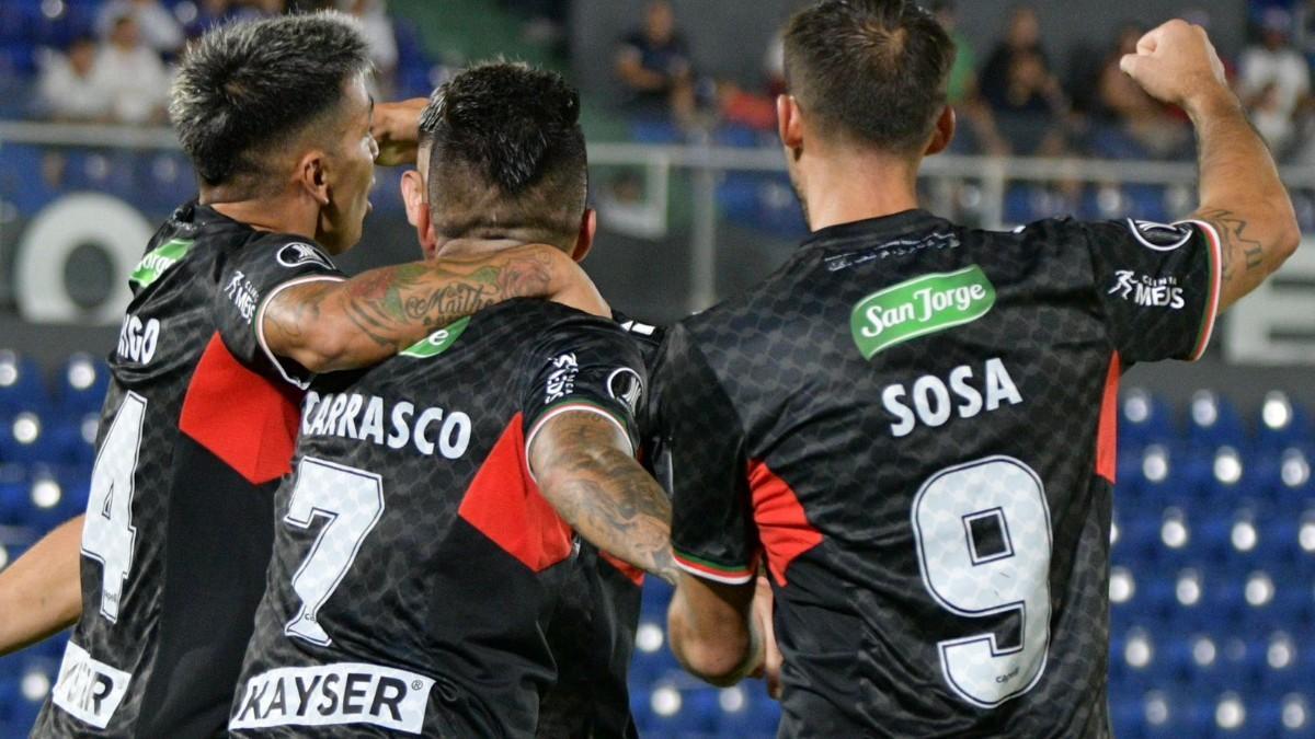 Sosa, celebrando un gol