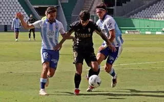 Amistoso a puerta cerrada del Málaga CF frente al Córdoba