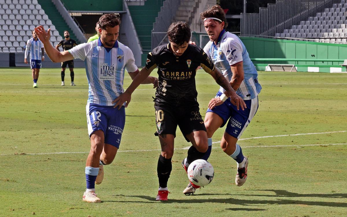Amistoso a puerta cerrada del Málaga CF frente al Córdoba