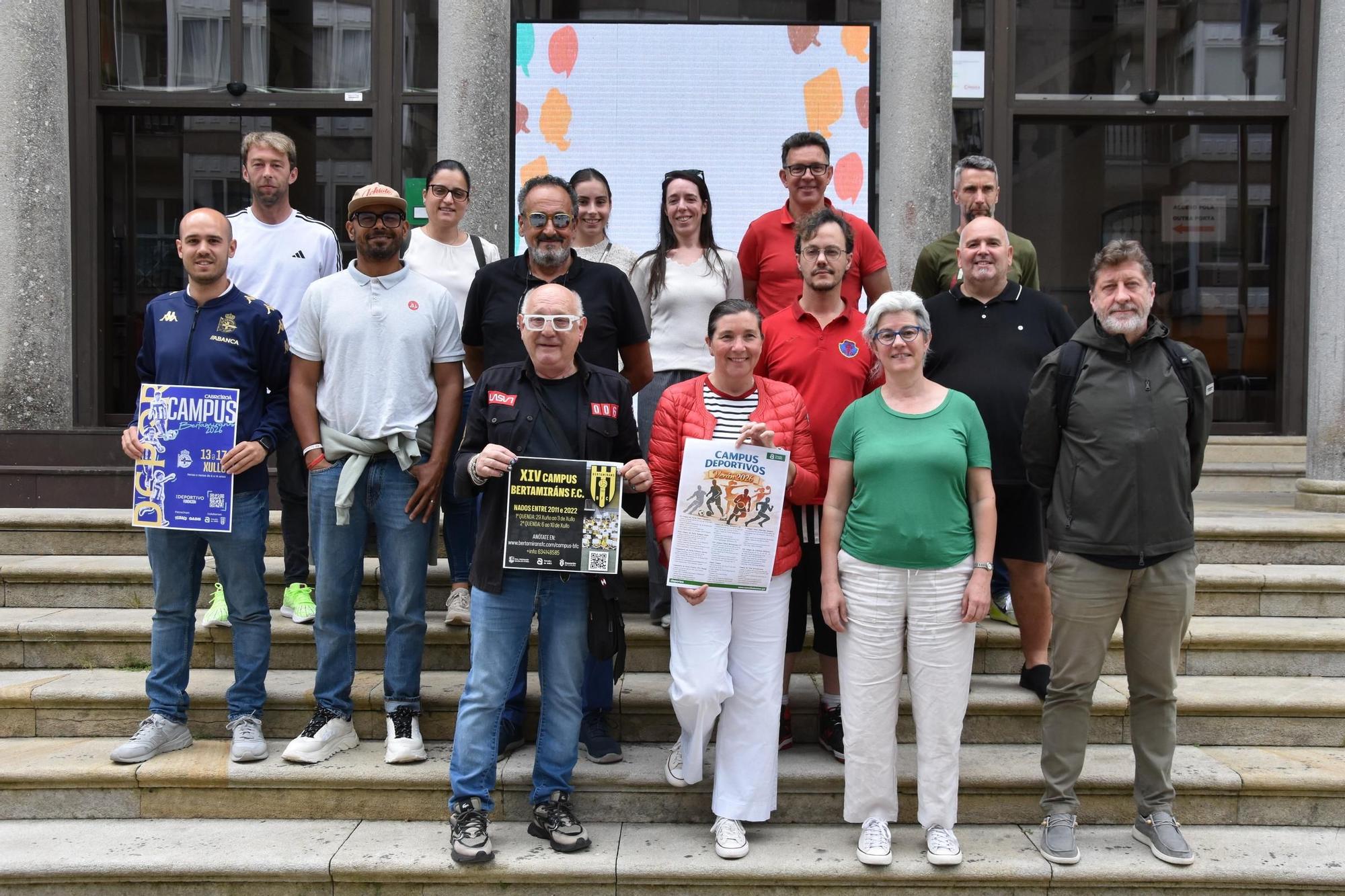 AMES CAMPAMENTOS DEPORTIVOS | Ames oferta 465 prazas en dez campamentos grazas á alianza dos clubs locais