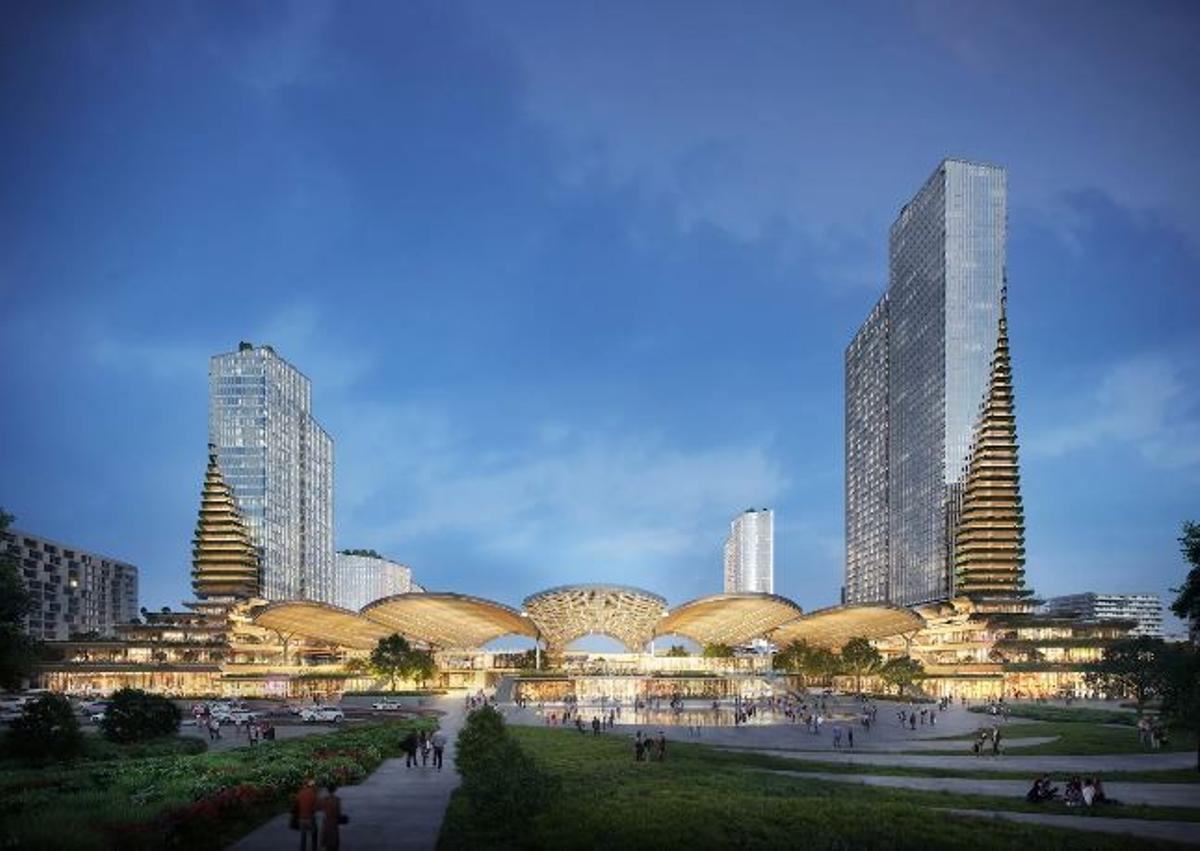 Figuración de la Estación de Chamartín