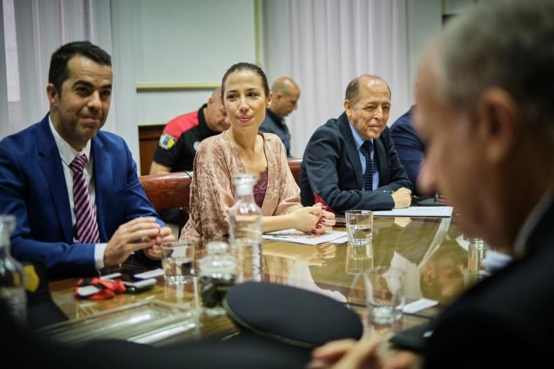 El Ayuntamiento de Santa Cruz de Tenerife reúne la Junta Local de Seguridad previa para el Carnaval 2020  | 10/02/2020 | Fotógrafo: Andrés Gutiérrez Taberne