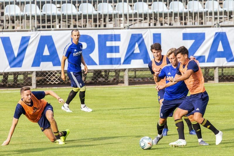 Partido de entrenamiento Zaragoza-Deportivo Aragón