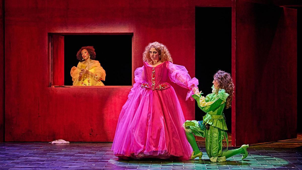 Una escena de 'Don Gil de las calzas verdes', representada por le CNTC esta temporada.