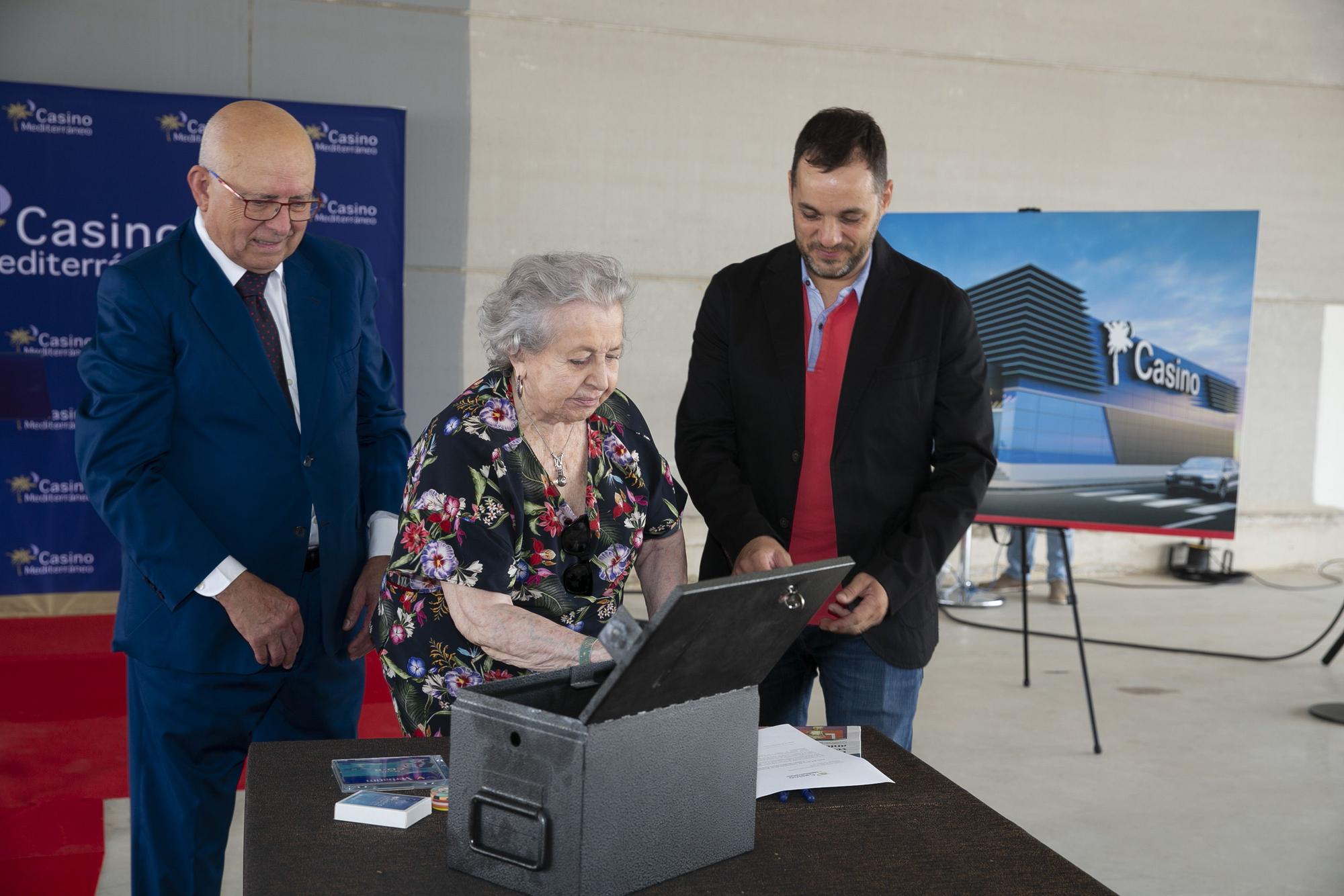 El Casino Mediterráneo de Ondara coloca su primera piedra