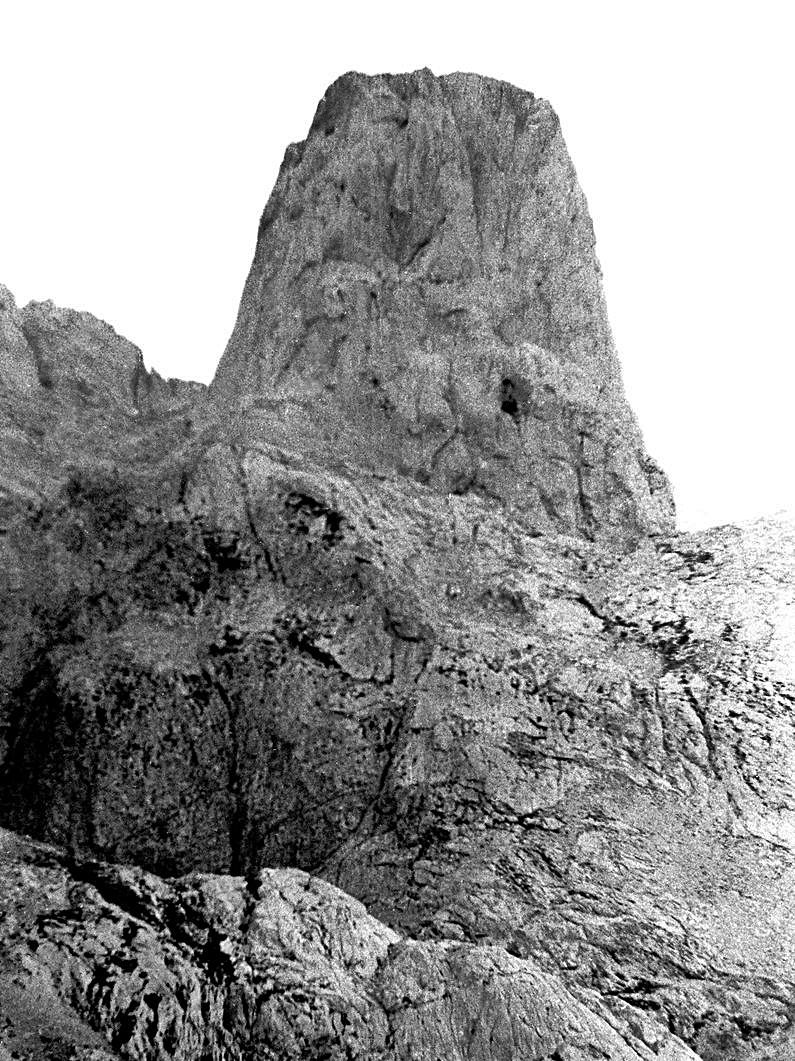 Cara norte del Pico Urriellu.