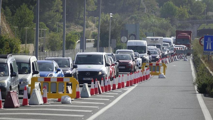 Bauarbeiten am Tunnel bei Peguera auf Mallorca: Die Staus sind zurück auf der Schnellstraße Palma-Andratx