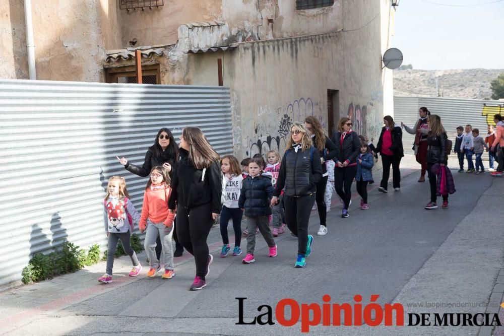 Marcha en el Día del Cáncer Infantil en Caravaca