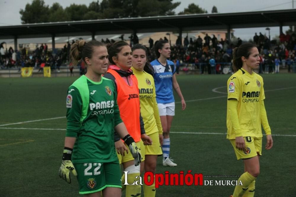 Alhama Granbibio CF-Villareal CF Femenino desde el Complejo Deportivo de Alhama