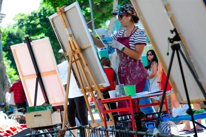 Concurso de Pintura Rápida en Mesa y López