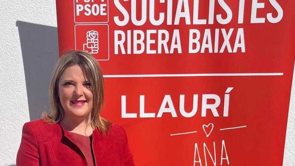 Ana González, alcaldesa y candidata del PSPE en Llaurí.