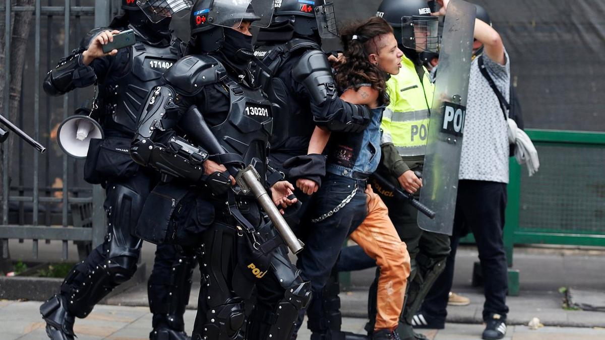 Manifestaciones terminaron en brotes de violencia