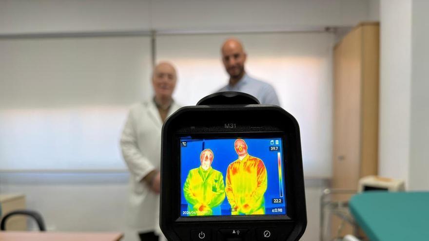 Ribera Hospital de Molina incorpora equipos de termografía gracias a la colaboración con la Cátedra de Investigación de la UCAM