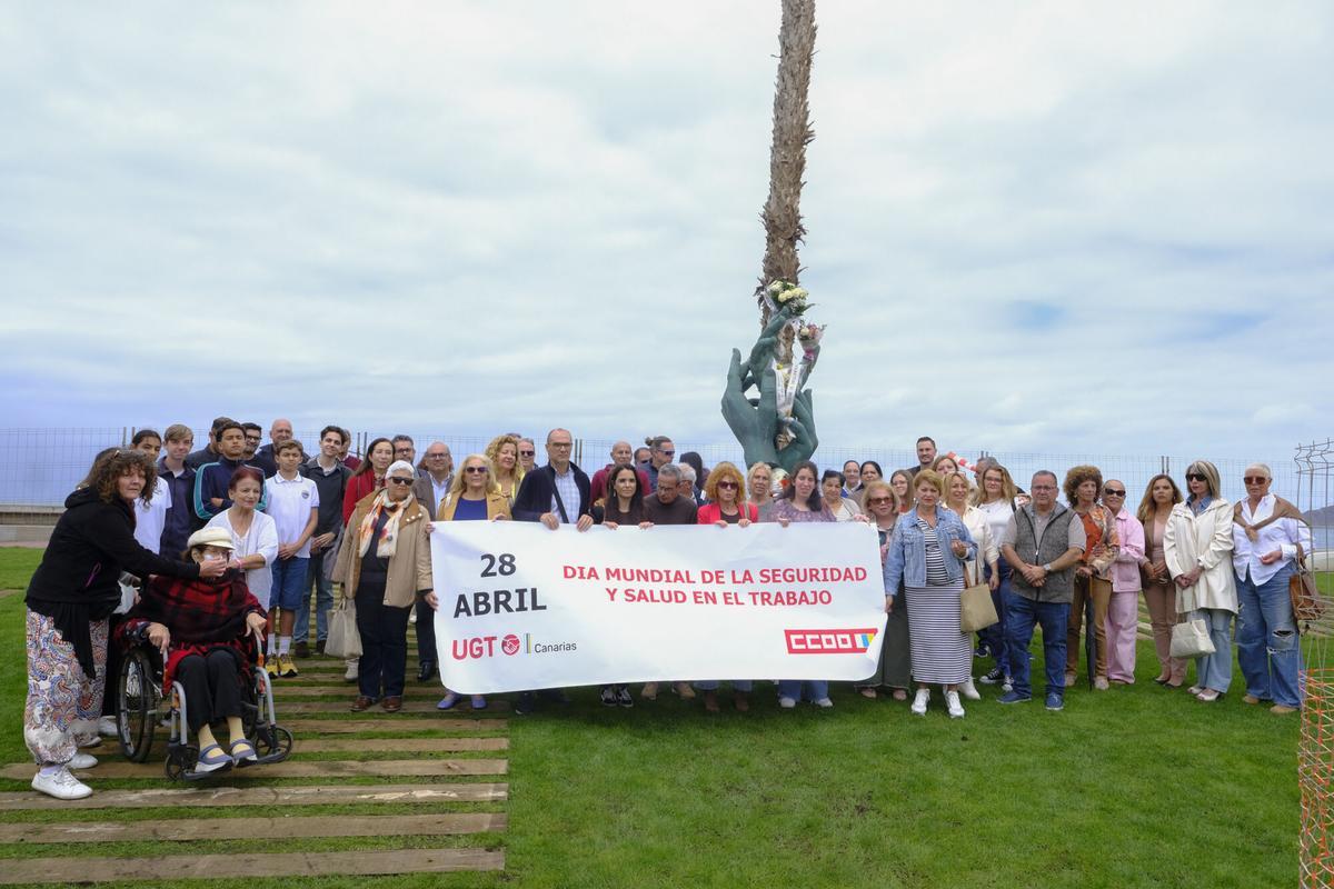 Conmemoración fallecidos de la conservera Hijos de Ángel Ojeda