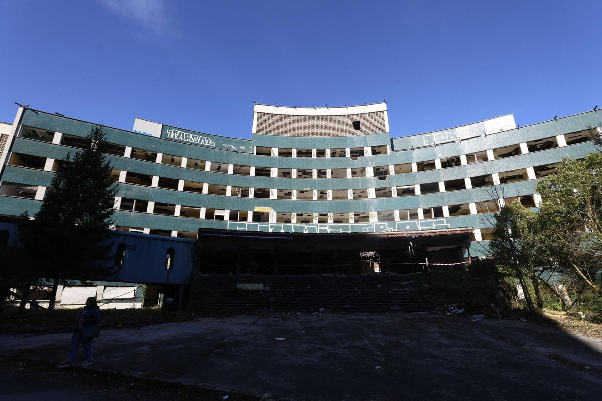 El antiguo edificio de Maternidad.