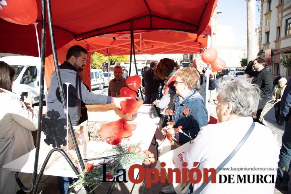 Joaquín López visita Calasparra junto al alcalde J
