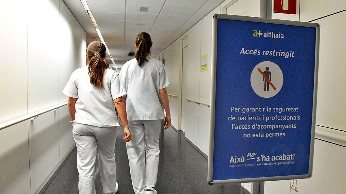 Imatge d’arxiu de l’interior de l’Hospital Sant Joan de Déu, de Manresa | ALTHAIA