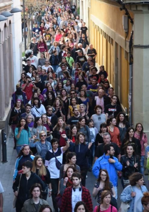 Manifestació contra la sentència a 'La Manada'