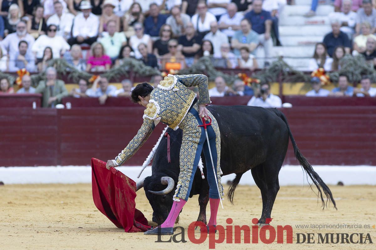 Tercer festejo de la Feria Taurina de Murcia (Talavante, Paco Ureña y Roca Rey), en imágenes