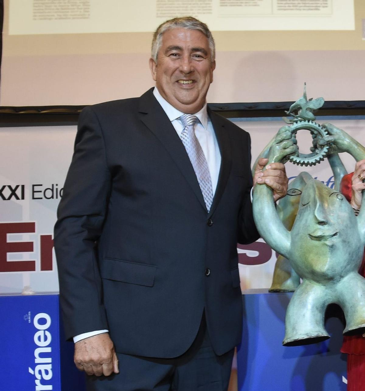 Imagen del año 2018, cuando Baldocer fue reconocida como Empresa del Año por Mediterráneo.