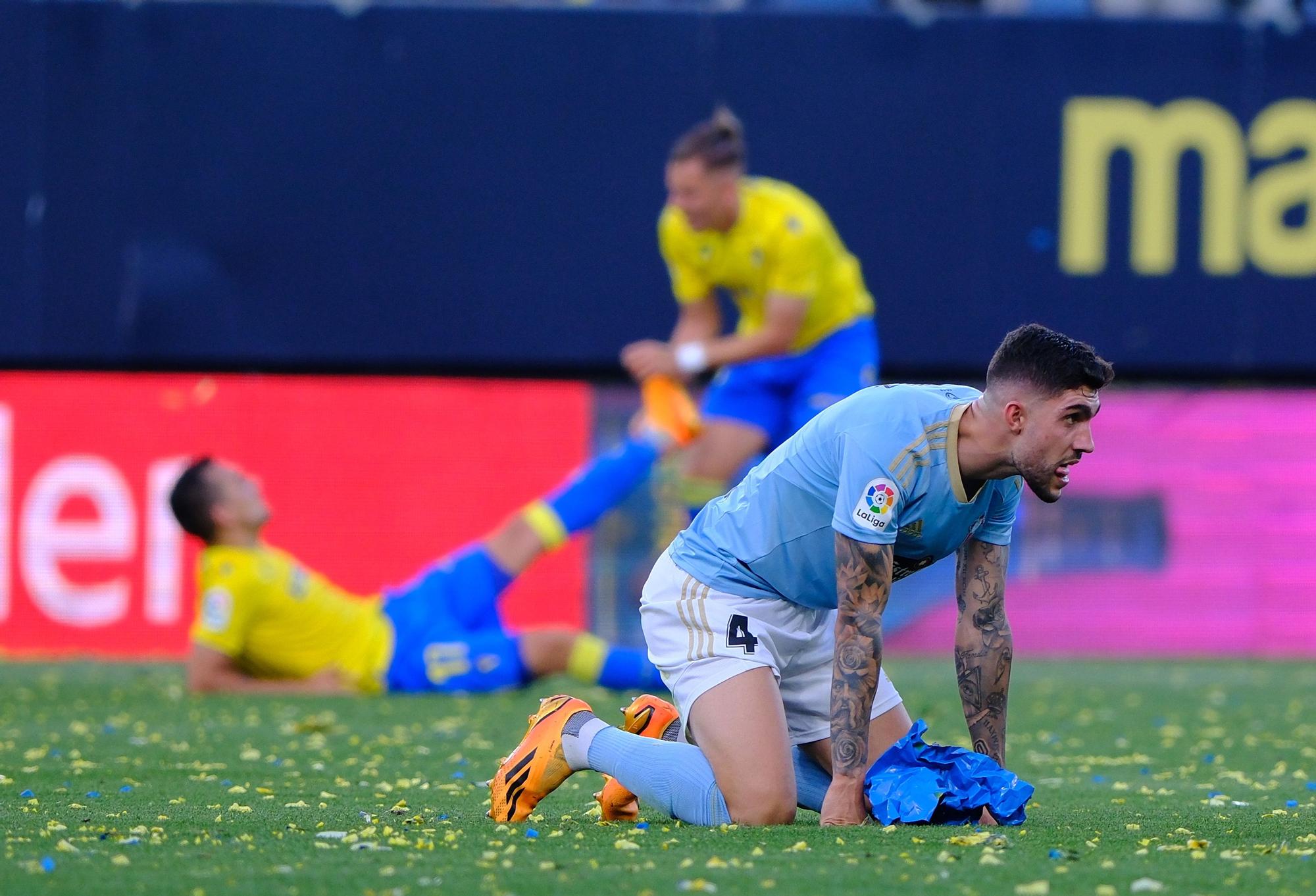 Todas las imágenes de la derrota del Celta ante el Cádiz