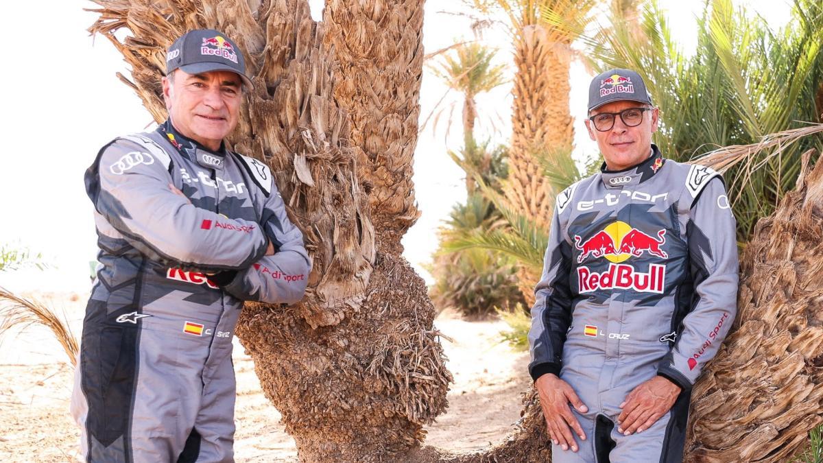 Carlos Sainz y Lucas Cruz, tandem de Audi en el Dakar