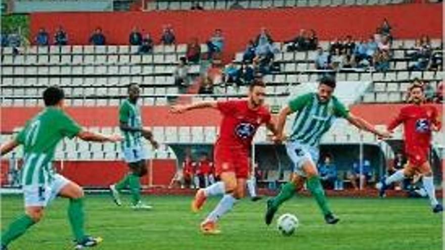 Els altempordanesos van sumar un punt a Terrassa diumenge passat.