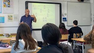 Sergi Garcès, profesor de japonés del INS Montserrat de Sant Andreu de la Barca.