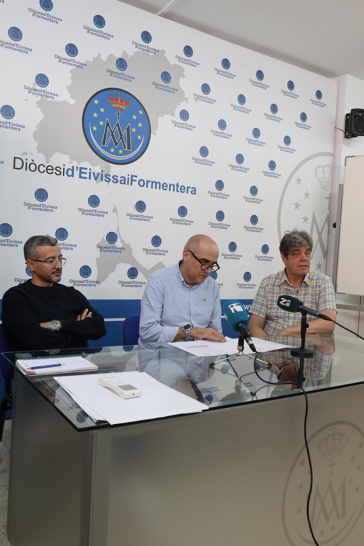 Rueda de prensa de Cáritas Ibiza y representantes de Cáritas Rabat, en imágenes Rueda de prensa de Cáritas Ibiza y representantes de Cáritas Rabat, en imágenes