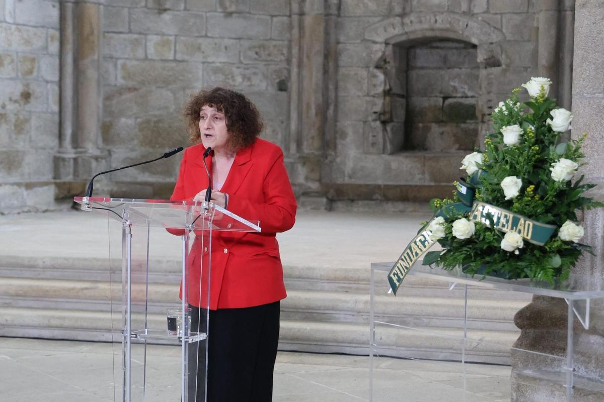 Homenaje a Castelao en Santiago