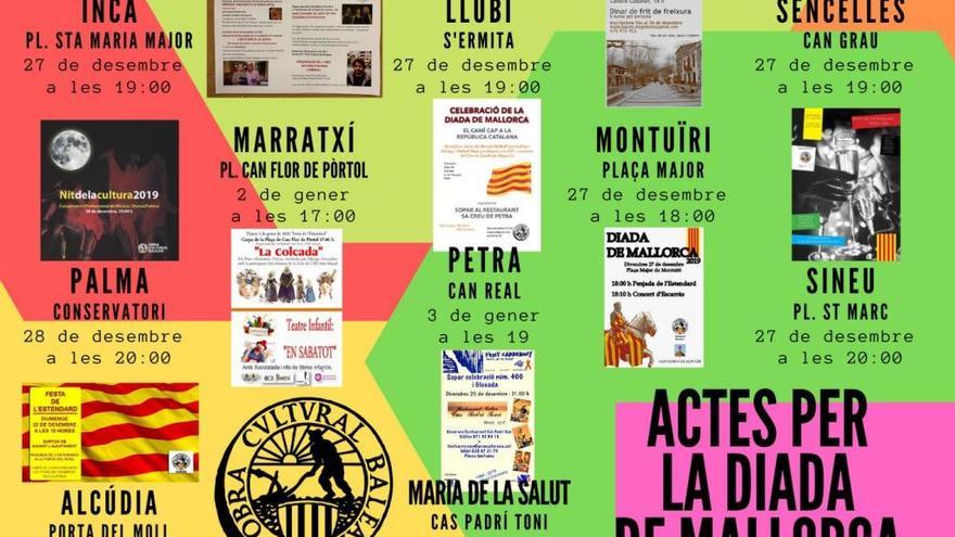 Diada de Mallorca: Todos los actos de la Obra Cultural Balear