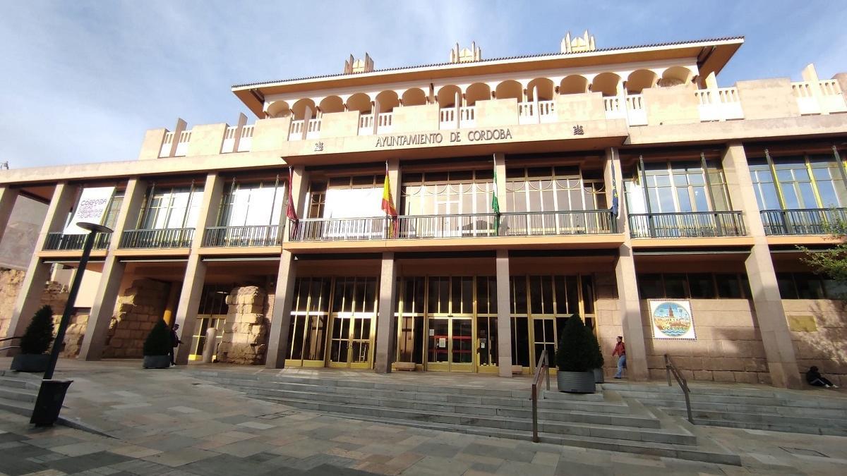 Fachada del Ayuntamiento de Córdoba.