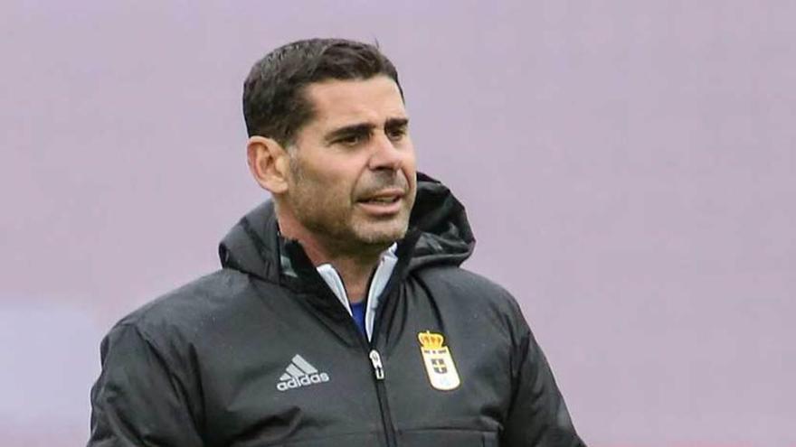 Fernando Hierro, esta semana en El Requexón.