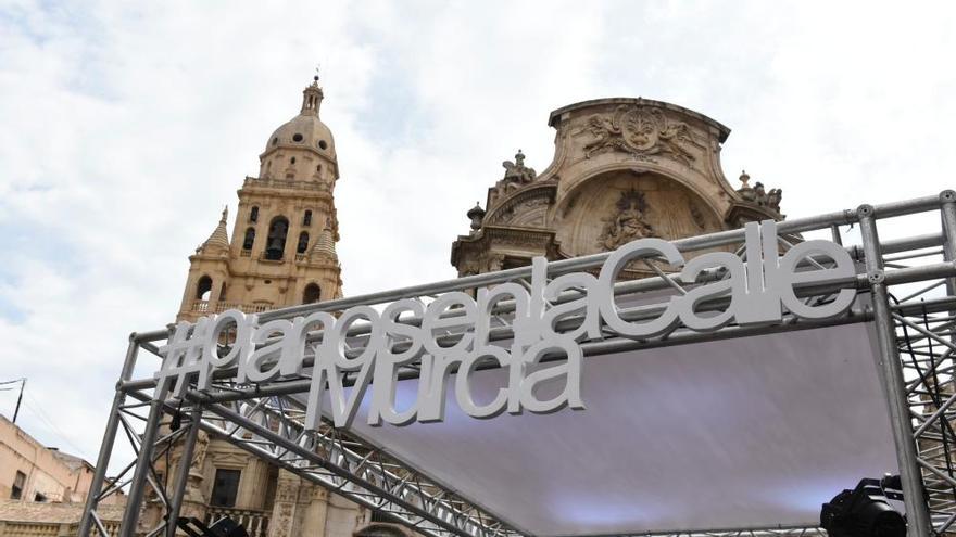 Pianos en las calles de Murcia