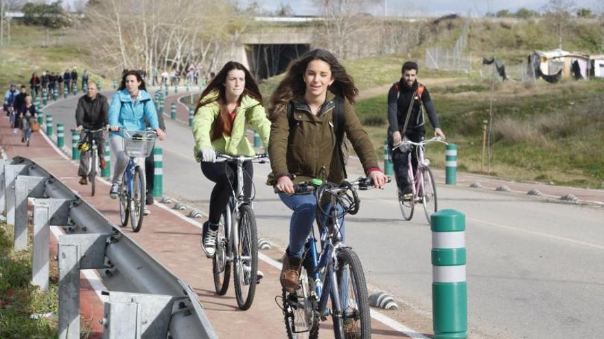 La UCO apuesta firmemente por el uso de la bicicleta como medio de transporte al campus.