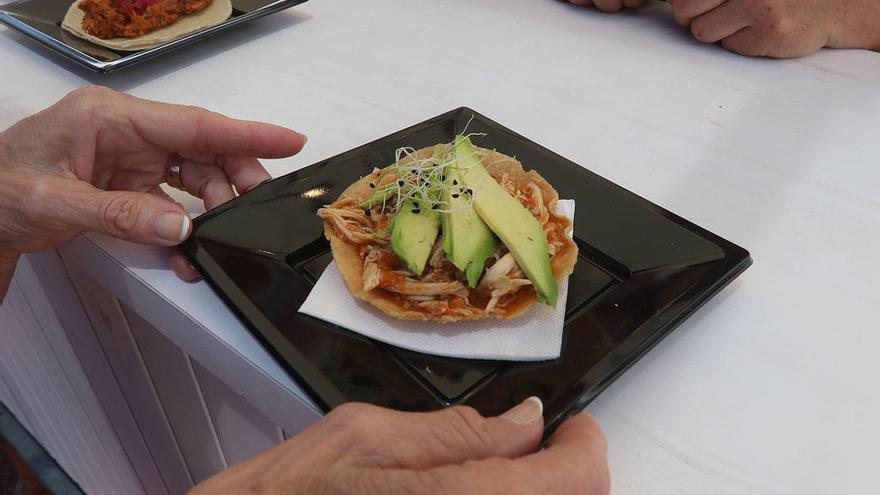 Una de las tapas que se pueden degustar en el Málaga Gastronomy Festival.