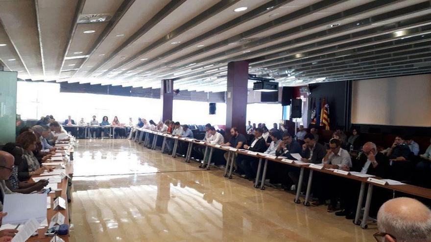 Imagen de una reuniÃ³n de la asamblea de alcaldes celebrada esta legislatura.