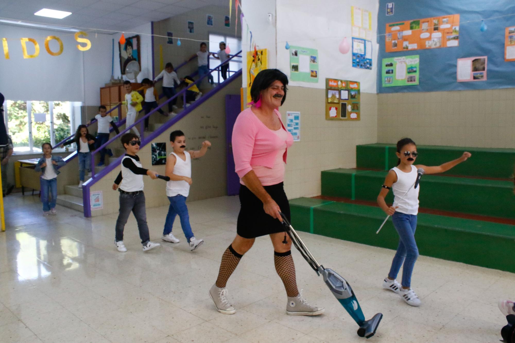 El espíritu de Freddy Mercury se encarna en el CEIP Anexo A Lomba