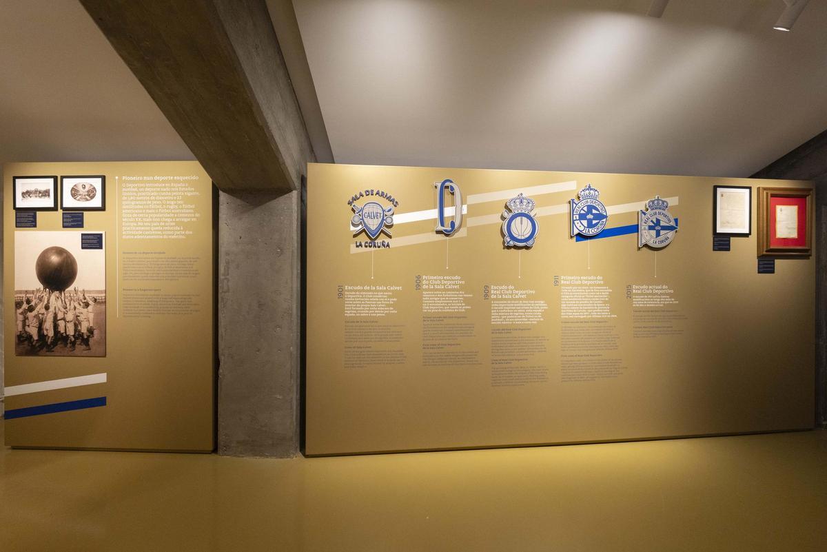 Inauguración del Dépor Museo&Tour, el nuevo museo que inicia las celebraciones del 120 aniversario del club