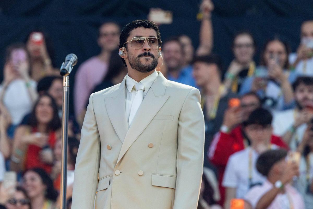 Primer concierto de Bad Bunny en el estadio Lluis Companys de Barcelona