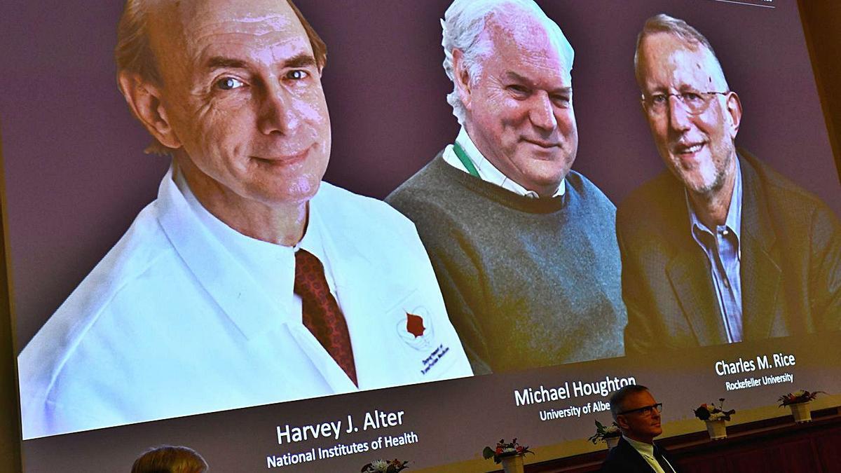 Nobel de Medicina para los descubridores 
del virus de la hepatitis C