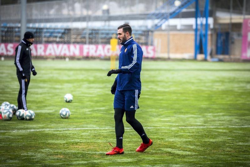 Entrenamiento del Real Zaragoza de hoy 30 de diciembre