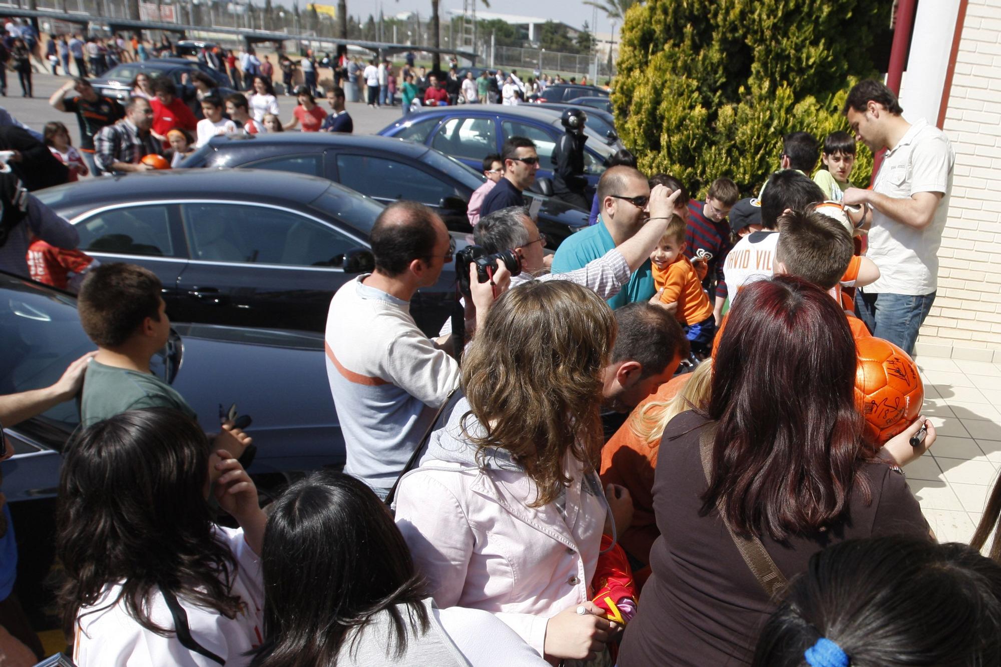 Cuando la Ciudad Deportiva de Paterna era un lugar de peregrinaje para los valencianistas