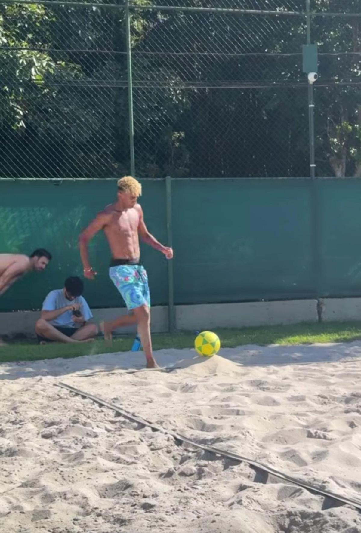 Las mejores imágenes del viaje de Lamine Yamal a Brasil con Neymar Jr